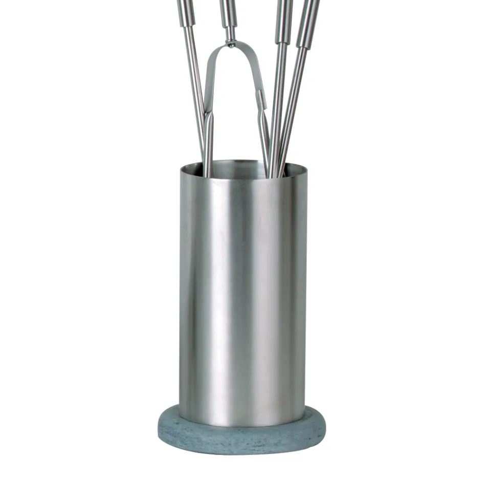 Porta-ferramentas de aço inoxidável com 4 acessórios fabricados na Itália - mochila Viadurini