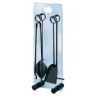 Porta-ferramentas de cristal temperado com 4 acessórios fabricados na Itália - Zebra Viadurini