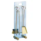 Porta-ferramentas de cristal temperado com 4 acessórios fabricados na Itália - Zebra Viadurini