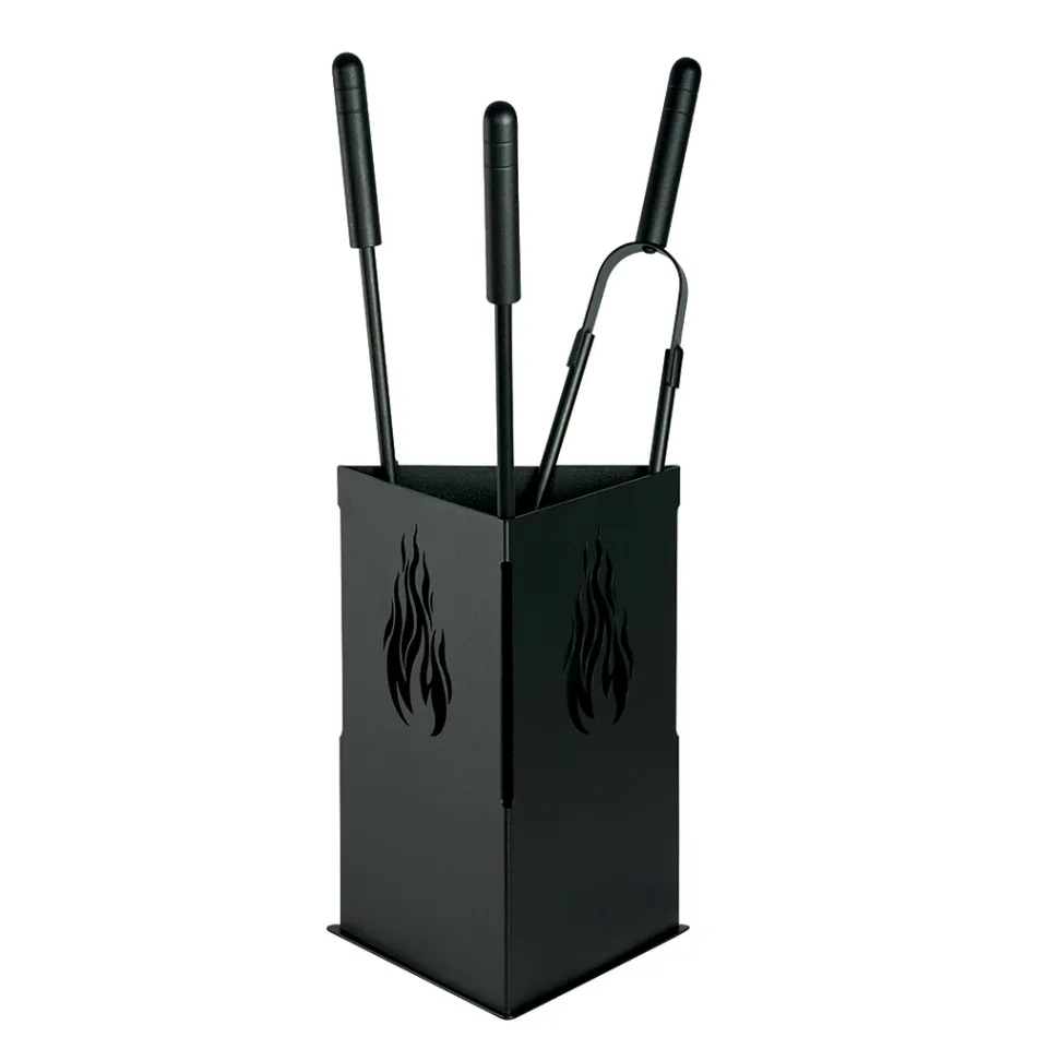 Porta-ferramentas triangular com 3 acessórios incluídos Fabricado na Itália - Passero Viadurini