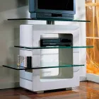 Porta de vidro modular contemporânea e moderna porta de cristal Agnes Viadurini