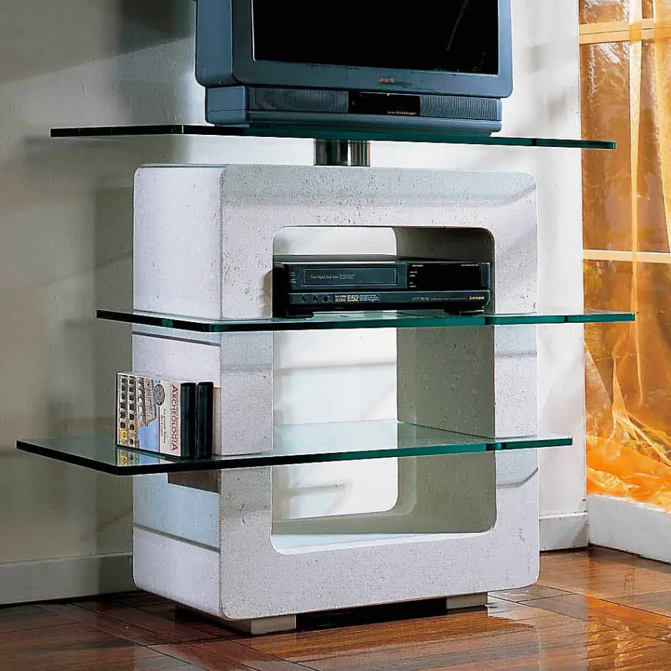 Porta de vidro modular contemporânea e moderna porta de cristal Agnes Viadurini