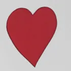 Cesto de roupa de couro contemporâneo feito em Itália Adele, inserção de coração Viadurini