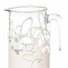 Suporte de garrafa moderno em ferro branco, bege ou marfim fabricado na Itália - Leiden Viadurini