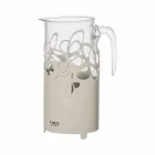 Suporte de garrafa moderno em ferro branco, bege ou marfim fabricado na Itália - Leiden Viadurini