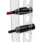 Porta Garrafa Coluna e Balde de Gelo em Acrílico Transparente - Ciampino Viadurini