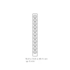 Porta Garrafa de Vinho de Parede em Cristal Acrílico Transparente - Piccolo Viadurini