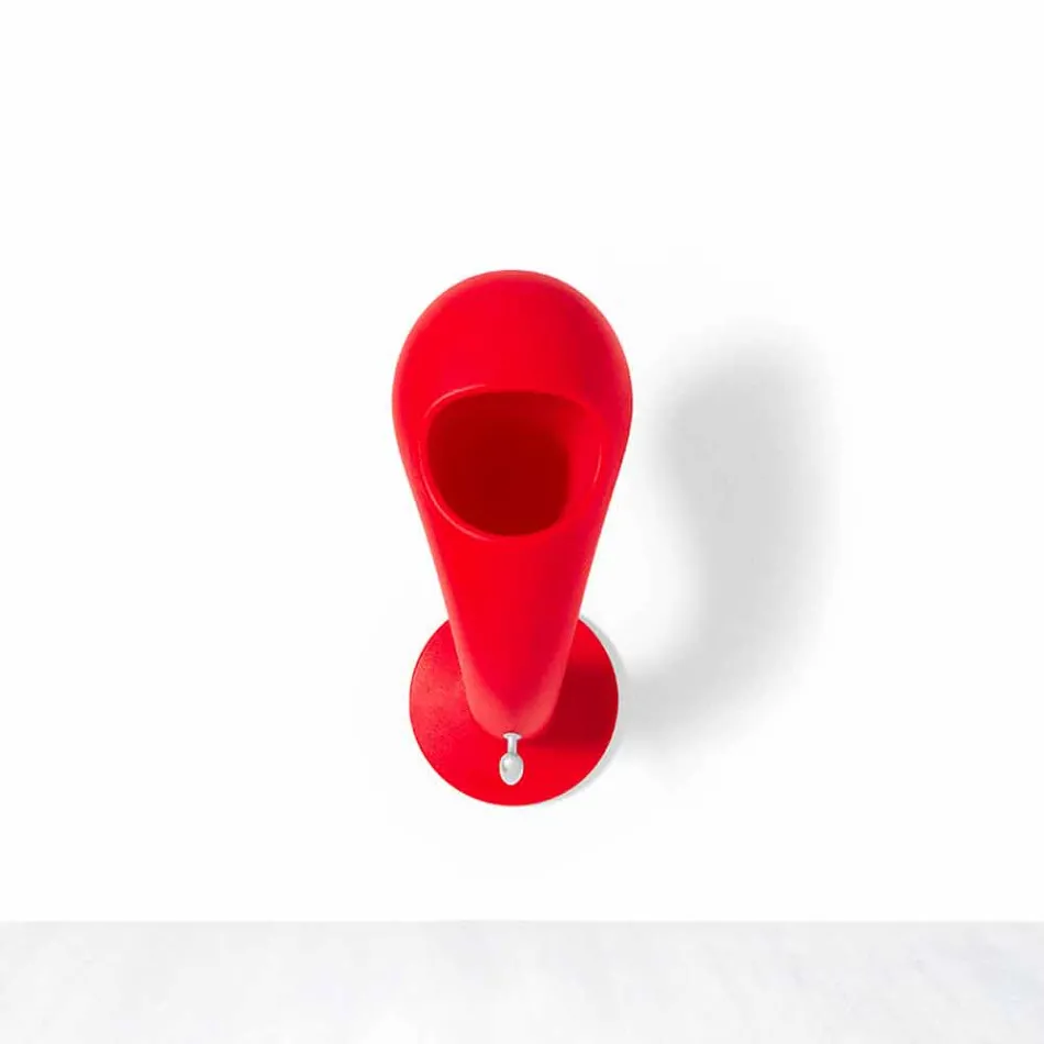 Suporte de capacete ou cabide de parede colorido, 6 peças - Crazy Head by Myyour Viadurini