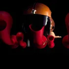 Suporte de capacete ou cabide de parede colorido, 6 peças - Crazy Head by Myyour Viadurini