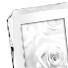 Moldura de mesa quadrada em cristal italiano de luxo design - Alighieri Viadurini