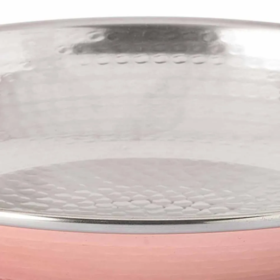 Mesa de design Fruteira Central de cobre batido à mão 28 cm - Terraemare Viadurini