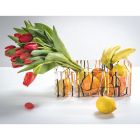 Fruteira de plexiglás colorido moderno feito na Itália - multifrutas Viadurini