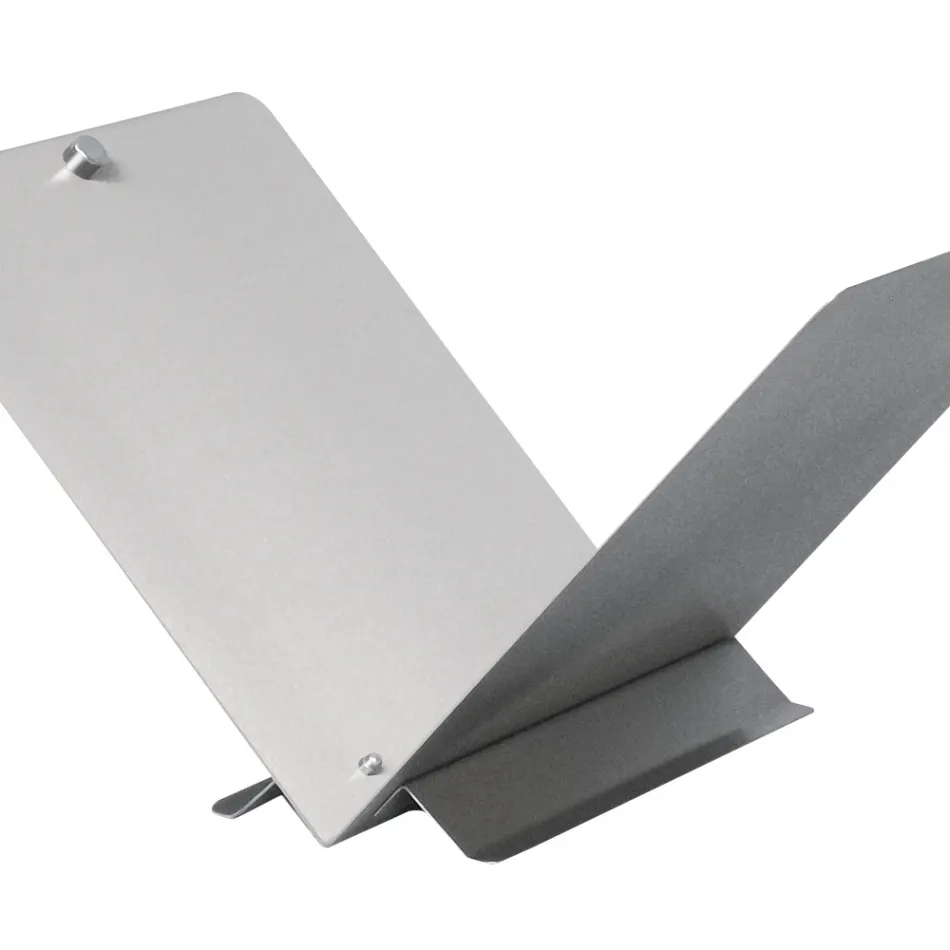 Suporte de madeira em forma de livro aberto em metal ou aço Fabricado na Itália - Falco Viadurini