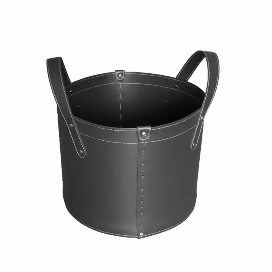 Porta-toras cilíndricas em couro regenerado com rodas Tonda Firestyle Viadurini