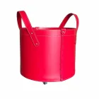 Porta-toras cilíndricas em couro regenerado com rodas Tonda Firestyle Viadurini