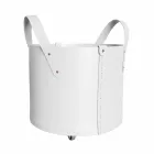 Porta-toras cilíndricas em couro regenerado com rodas Tonda Firestyle Viadurini