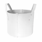 Porta-toras cilíndricas em couro regenerado com rodas Tonda Firestyle Viadurini