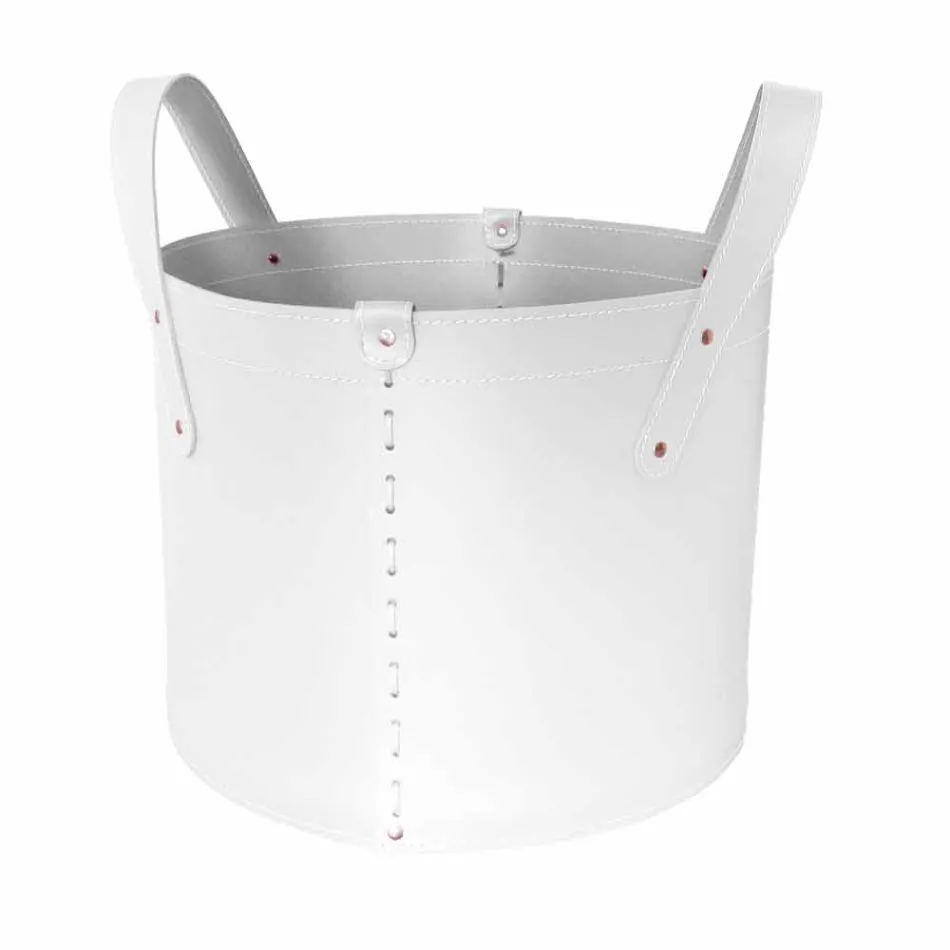 Porta-toras cilíndricas em couro regenerado com rodas Tonda Firestyle Viadurini