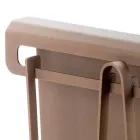 Suporte de Lenha para Interior em Aço Marrom Fabricado na Itália com Ferramentas - Volturno Viadurini