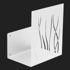 Suporte de Lenha para Interior em Aço Pintado Fabricado na Itália - Ghino Viadurini