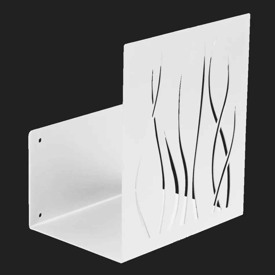 Suporte de Lenha para Interior em Aço Pintado Fabricado na Itália - Ghino Viadurini