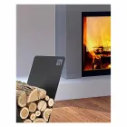 Suporte para lareira para Camino Caf Design Fabricado em Itália PVV Viadurini