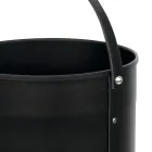 Porta-toras redondo em couro ecológico com rodas Fabricado na Itália - Camaleão Viadurini