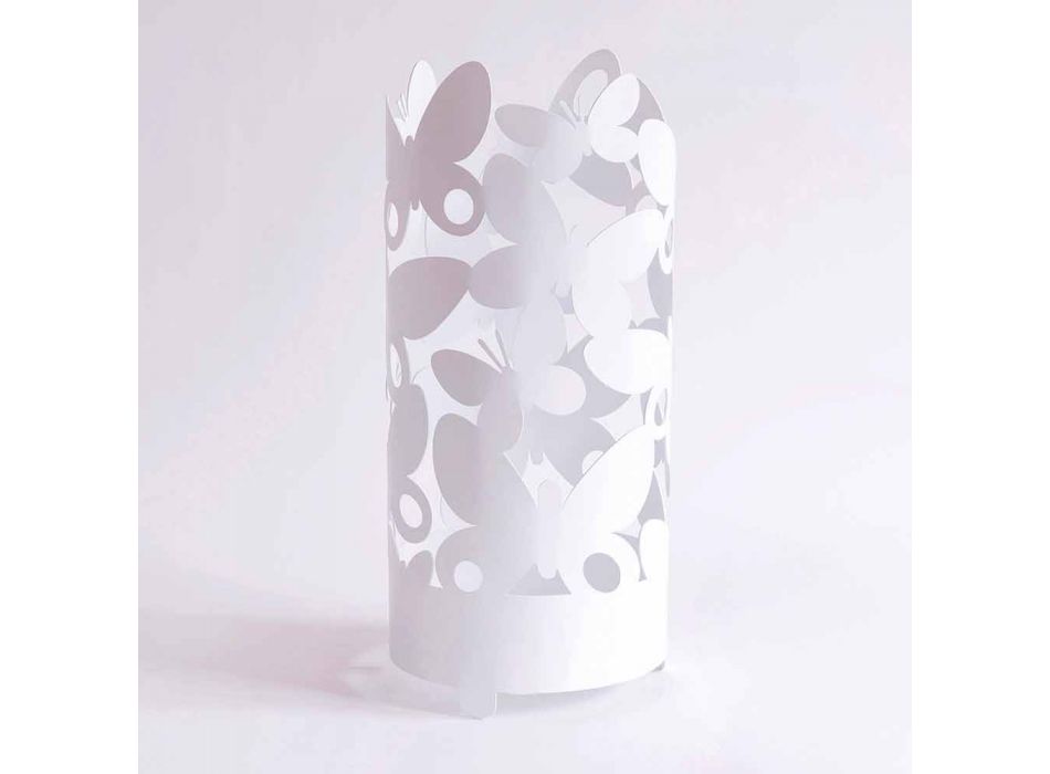 Design guarda-chuva com a forma de borboletas de ferro fabricadas na Itália - Maura Viadurini