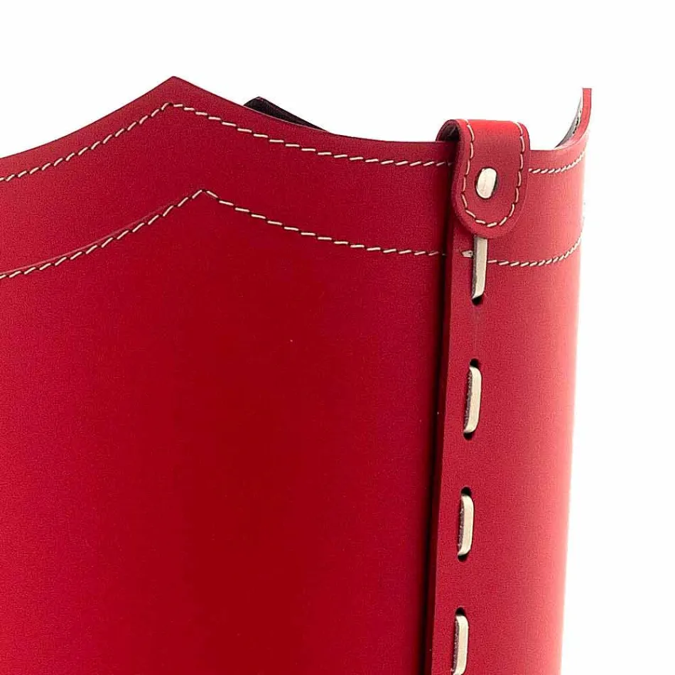 Carrinho de guarda-chuva de design em couro para casa ou escritório da Umbrella Viadurini