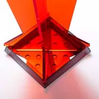 Guarda-chuva de design moderno em metacrilato colarato fabricado na Itália - papai Viadurini