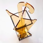 Guarda-chuva de design moderno em metacrilato colarato fabricado na Itália - papai Viadurini