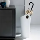 Guarda-chuva em couro regenerado de design artesanal Pluvia Viadurini