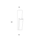 Suporte para guarda-chuva em chapa pintada de ouro e bronze Fabricado na Itália - Azalea Viadurini