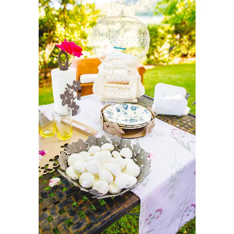 Suporte para rolos de cozinha de design moderno em ferro fabricado na Itália - Marken Viadurini