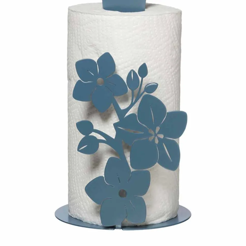 Suporte para rolos de cozinha de design moderno em ferro fabricado na Itália - Marken Viadurini