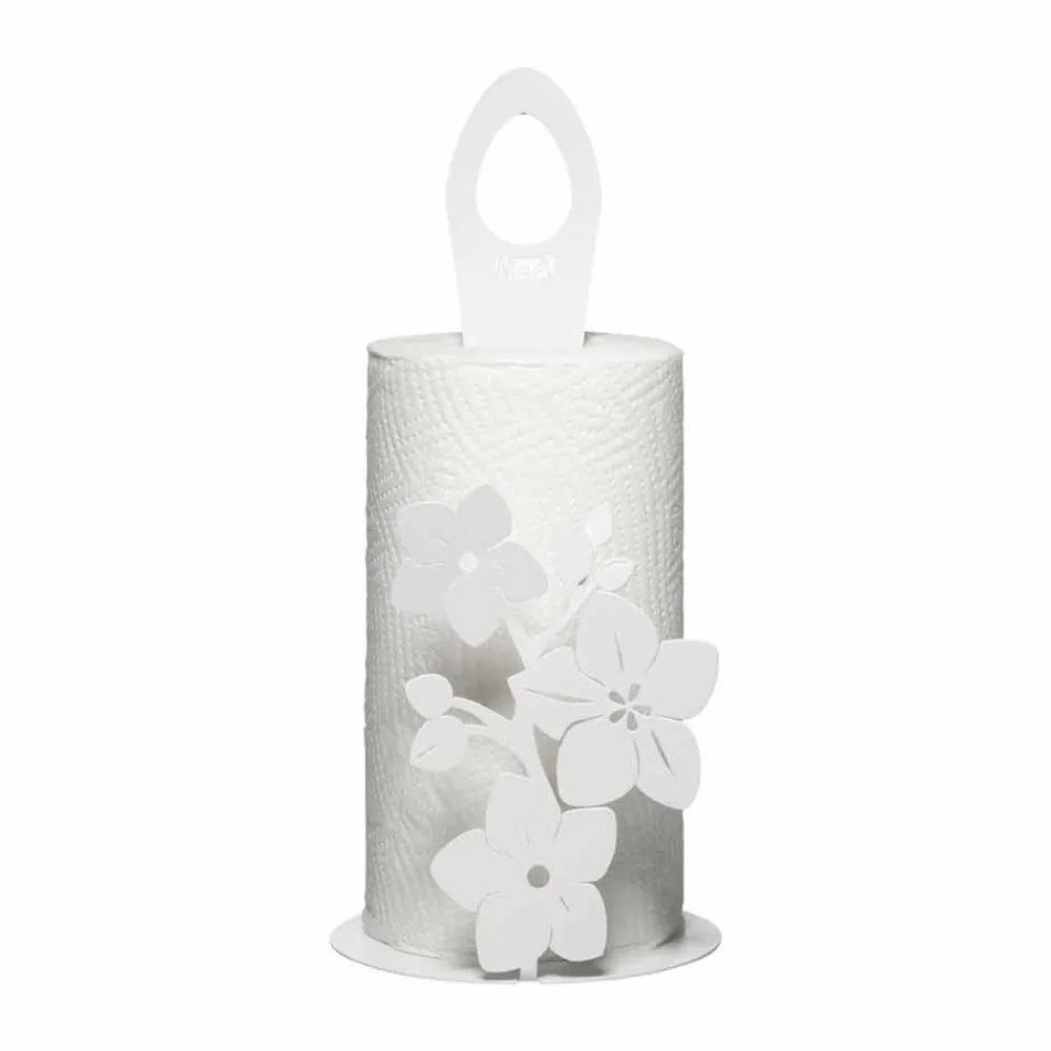 Suporte para rolos de cozinha de design moderno em ferro fabricado na Itália - Marken Viadurini