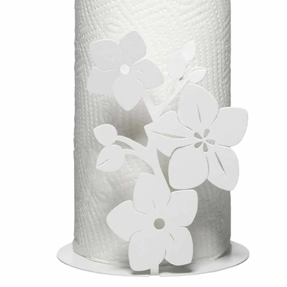 Suporte para rolos de cozinha de design moderno em ferro fabricado na Itália - Marken Viadurini