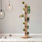 Zia Flora suporte de vaso de coluna vertical moderno feito na Itália Viadurini