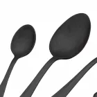 Talheres de aço com design luxuoso vintage colorido efeito 24 peças - Tigger Viadurini