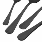 Talheres de aço com design luxuoso vintage colorido efeito 24 peças - Tigger Viadurini