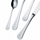 Talheres de aço com design luxuoso vintage colorido efeito 24 peças - Tigger Viadurini