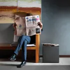 Pufe de Jardim em Polietileno 8 Acabamentos Feito na Itália - Viky Viadurini