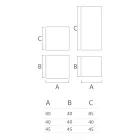 Pufe de Jardim em Polietileno 8 Acabamentos Feito na Itália - Viky Viadurini