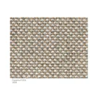 Pufe de jardim de tecido com pés de metal feito na Itália - Manteiga Viadurini