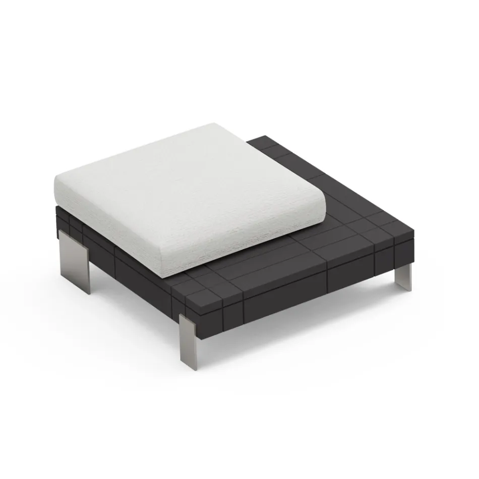 Pufe Sala em Polietileno de Diferentes Cores - Orbis Viadurini