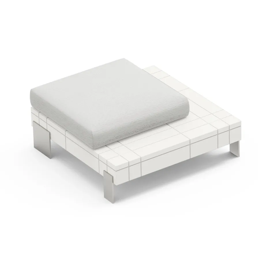 Pufe Sala em Polietileno de Diferentes Cores - Orbis Viadurini