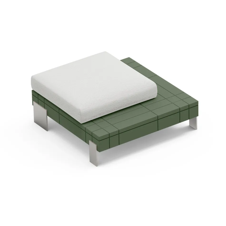 Pufe Sala em Polietileno de Diferentes Cores - Orbis Viadurini