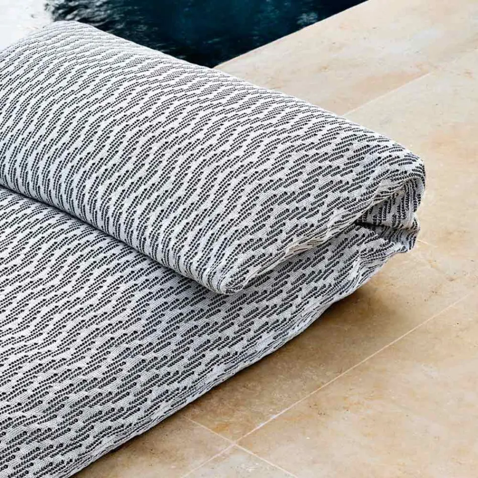 Pufe-cama individual design para exterior, alta qualidade fabricado na Itália - Emanuela Viadurini