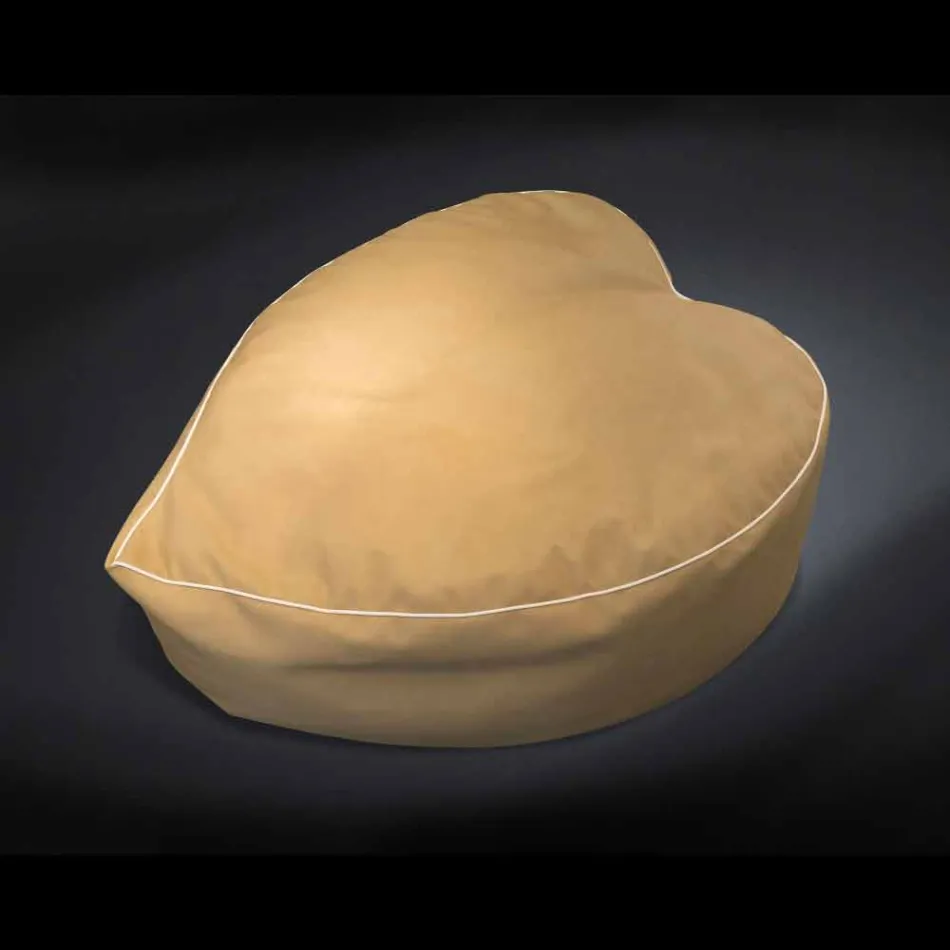 design otomano em couro náutico interior e exterior Potus Viadurini