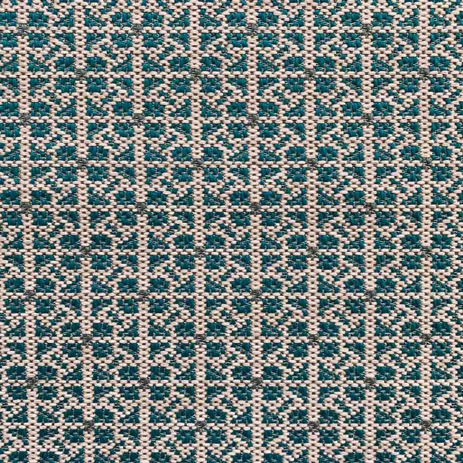 Pufe otomano retangular macio para uso interno e externo em tecido - Naemi Viadurini